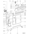 Схема №1 GSI 4988 C-AL с изображением Панель для посудомоечной машины Whirlpool 481245371503