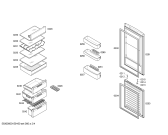 Схема №3 PKNB39VW20 с изображением Дверь для холодильника Bosch 00711117
