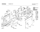 Схема №3 GS536 sn5vwa2/08 с изображением Панель для посудомоечной машины Siemens 00119083