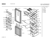 Схема №4 KGU36121 с изображением Дверь морозильной камеры для холодильной камеры Bosch 00239106