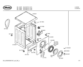 Схема №4 ML105CF ML-105CF с изображением Панель для стиральной машины Bosch 00209774