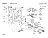 Схема №2 SMS5011SA SMS5011 с изображением Программатор для электропосудомоечной машины Bosch 00093598
