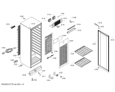Схема №2 RW262270 с изображением Модуль управления для холодильной камеры Bosch 00655535