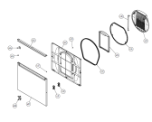 Схема №4 MDE 9901   -AES (900002627, TD44A) с изображением Декоративная панель для стиралки Gorenje 349218