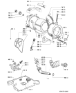 Схема №2 WAK 9460 с изображением Обшивка для стиралки Whirlpool 481245215717