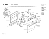 Схема №7 0730302617 SMI5313 с изображением Панель для посудомойки Bosch 00115519