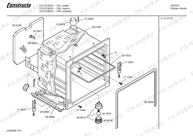 Схема №4 E11JR39 с изображением Ручка конфорки для плиты (духовки) Bosch 00182656