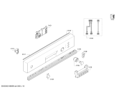 Схема №3 SBI40D05CH swiss edition с изображением Панель управления для посудомоечной машины Bosch 11014218