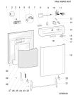 Схема №2 IDL41FR (F039333) с изображением Наставление для посудомойки Indesit C00141919