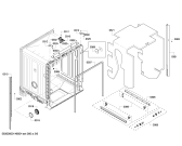 Схема №5 SHX6AP05UC с изображением Панель управления для посудомойки Bosch 00683341