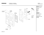 Схема №2 HF24052 с изображением Передняя панель для микроволновки Siemens 00350220