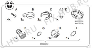 Большое фото - Трубка для холодильника Electrolux 4055094629 в гипермаркете Fix-Hub