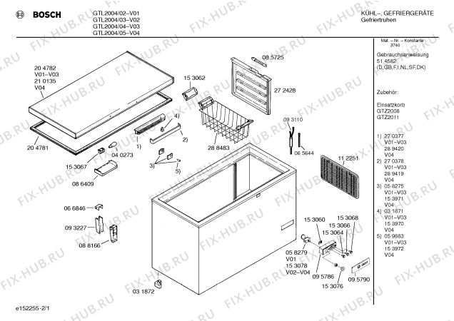 Схема №2 GTL1501 с изображением Ручка для холодильника Bosch 00289419