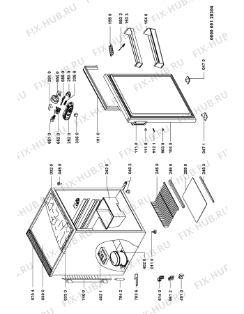 Схема №1 MCK 145 с изображением Декоративная панель для холодильника Whirlpool 481245948183