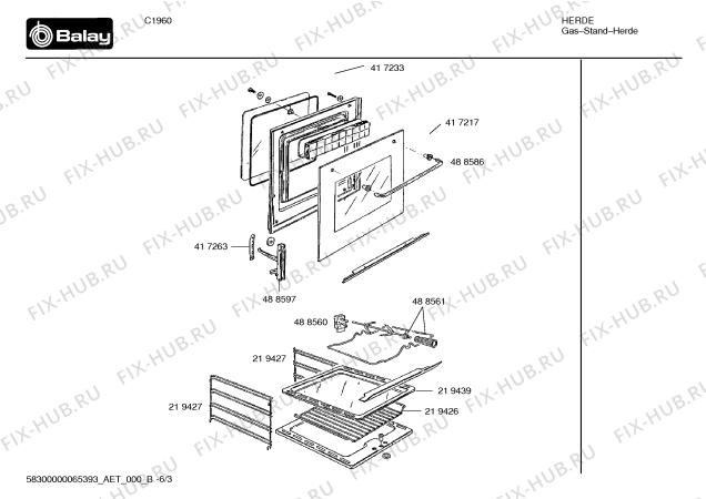 Схема №4 C1850 с изображением Терморегулятор для духового шкафа Bosch 00417268