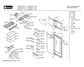 Схема №2 3FS368F2 с изображением Дверь для холодильной камеры Bosch 00236755