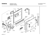 Схема №5 SE56680 с изображением Передняя панель для посудомоечной машины Siemens 00299749