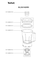 Схема №2 BL2A0142/6R0 с изображением Крышка для чаши для блендера (миксера) Tefal FS-9100034710