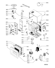 Схема №1 AKL 291 WH с изображением Панель управления для микроволновой печи Whirlpool 481245359414