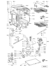 Схема №1 LPR600 (F092274) с изображением Инструкция по эксплуатации для электропосудомоечной машины Indesit C00361771