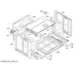 Схема №5 HEB78D750 с изображением Панель управления для плиты (духовки) Bosch 00706537