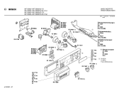 Схема №3 WFV3800 с изображением Панель управления для стиралки Bosch 00272842