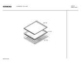 Схема №5 HL54025 с изображением Фронтальное стекло для плиты (духовки) Siemens 00472807