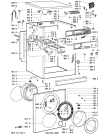 Схема №2 WAS 4540-NL с изображением Тумблер для стиралки Whirlpool 481228219245