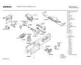 Схема №3 WM39310 SIWAMAT PLUS 3931 с изображением Панель управления для стиралки Siemens 00278317