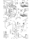 Схема №2 GSF PRESTIGE IX с изображением Обшивка для электропосудомоечной машины Whirlpool 481245373359