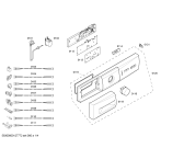 Схема №3 CWF10E260I с изображением Панель управления для стиралки Bosch 00667632