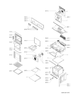 Схема №1 AKF800/AL с изображением Дверка для электропечи Whirlpool 481245058454