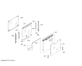 Схема №6 B87CS34N0 с изображением Внешняя дверь для плиты (духовки) Bosch 00775393