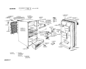 Схема №2 KT1682B с изображением Дверь для холодильной камеры Siemens 00105148