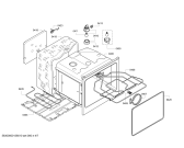 Схема №6 B45M44N0 с изображением Панель управления для духового шкафа Bosch 00671138