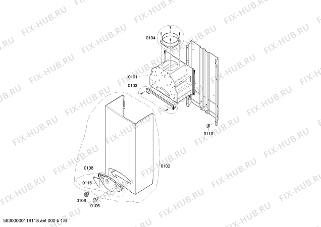Схема №5 RDT1107 с изображением Трансформатор поджига для электроводонагревателя Bosch 00496204