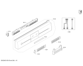 Схема №3 SMS50E38AU с изображением Шарнир для посудомоечной машины Bosch 00654122