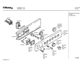 Схема №4 H5656K с изображением Панель для духового шкафа Bosch 00067396
