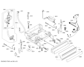 Схема №1 SMU69T45SK Super Silence с изображением Передняя панель для посудомойки Bosch 00746234