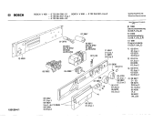 Схема №4 0722044398 V458 с изображением Панель для стиральной машины Bosch 00114557