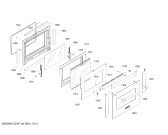 Схема №10 SEMW302BB с изображением Панель для духового шкафа Bosch 00241961