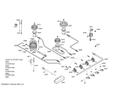 Схема №1 T2596N0AU Neff с изображением Газовый кран для плиты (духовки) Bosch 00496302
