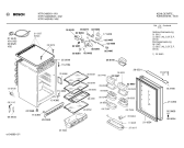 Схема №2 KTR71421GB с изображением Стеклянная полка для холодильной камеры Bosch 00288552