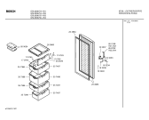 Схема №2 GSU80421 с изображением Панель для холодильной камеры Bosch 00357497