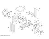 Схема №5 WTW8656XEE с изображением Вентиляционный канал для сушилки Bosch 00684301