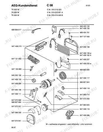 Взрыв-схема стиральной машины Blomberg TK 632-W DK 440055 - Схема узла Section4