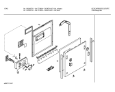 Схема №2 SGIATH1 VA320F5U с изображением Вкладыш в панель для электропосудомоечной машины Bosch 00350664