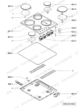 Схема №1 AKM 331 IX с изображением Кнопка для духового шкафа Whirlpool 481933101020