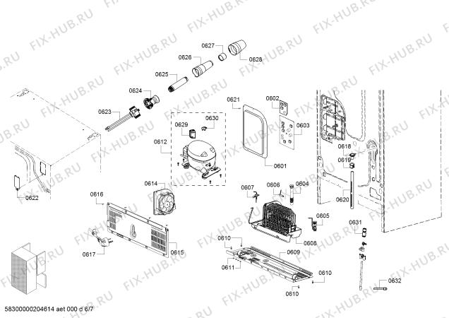 Схема №3 B21CT80SNS с изображением Ручка двери для посудомойки Bosch 00776531