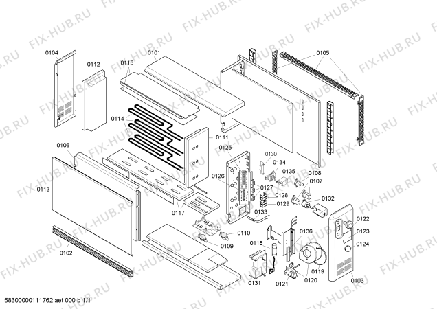 Схема №1 46/1814 FSD12C с изображением Изоляция для стиралки Bosch 00475825